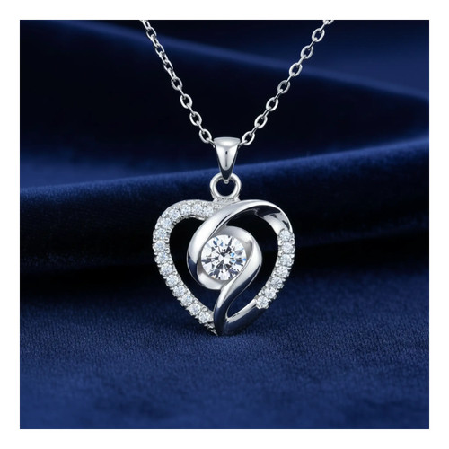 Collana con ciondolo - , cuore