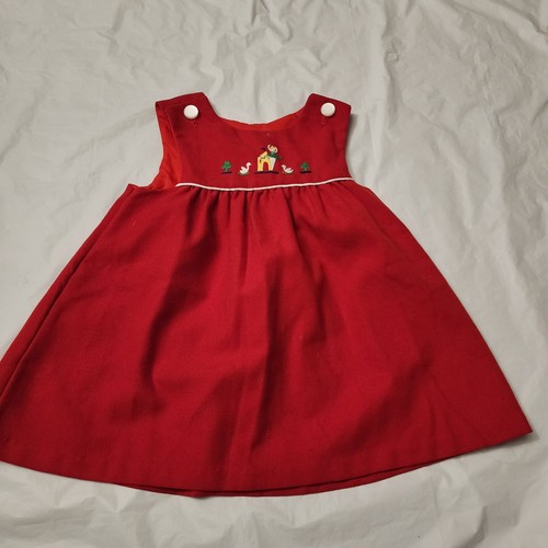 Vestito maglione rosso vintage