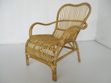 Poltrona in Vimini Rattan  per Esterno ed Interno cm 67X80X86 H