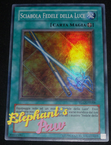 Yugioh sciabola fedele della - -,
