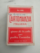  RARE CARTE DA GIOCO SIBILLA FAUSTINO SOLESIO CARTOMANZIA ITALIANA