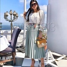 Gonna Midi Plissettata In