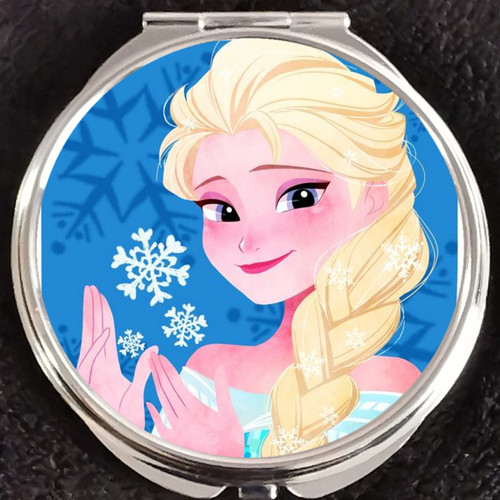 Specchio compatto queen elsa - compatto,