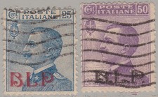 VITTORIO EMANUELE III - 1921-23 Buste Lettere Parlanti