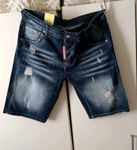 Jeans corti dsq2 blu - corti,