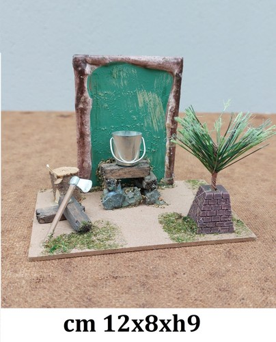 Fuoco presepe accessori - fuoco,
