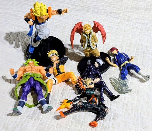 Lotto figurine anime naruto - anime,