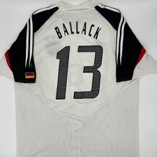 Maglia calcio Ballack #13 Germania 2004/2005 Home ORIGINALE Adidas vintage rara (XL)