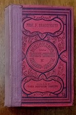 ANTICO VOCABOLARIO ITALIANO INGLESE E INGLESE ITALIANO,  DA COLLEZIONE