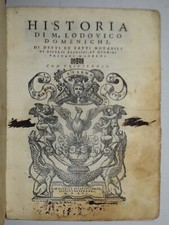 HISTORIA – ediz. 1556 – Domenichi – detti e fatti – PRIMA EDIZIONE
