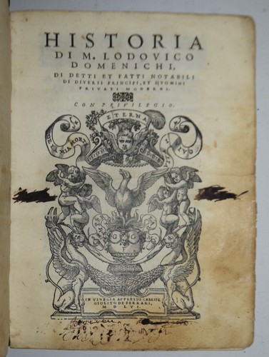 Historia ediz 1556 - historia, –