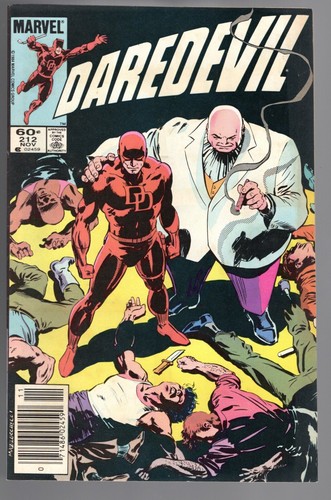 Daredevil 212 marvel 1984 - daredevil, #212