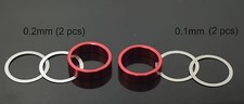 Collare conico alluminio rosso