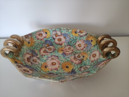 Centrotavola ceramica maiolica