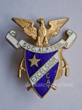 CAI società Alpina Tridentina Excelsior montagna spilla pin GRANDE alpinismo