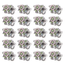 20pcs Elephant Charms Gioielli
