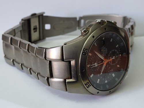 Seiko 7t92 0ed0 titanium - seiko,