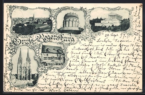 Cartolina ratisbona - cartolina,