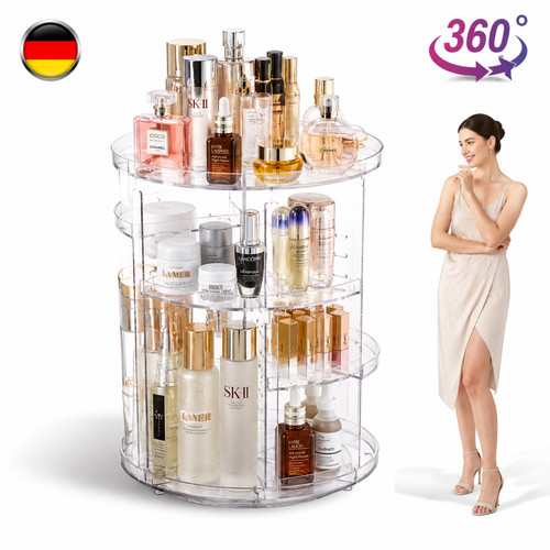 Organizer trucco girevole - trucco,