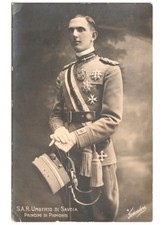 foto cartolina s.a.r. Umberto di Savoia Principe di Piemonte