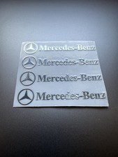 4 adesivi Mercedes-Benz
