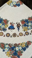 Rara tovaglia cotone arte