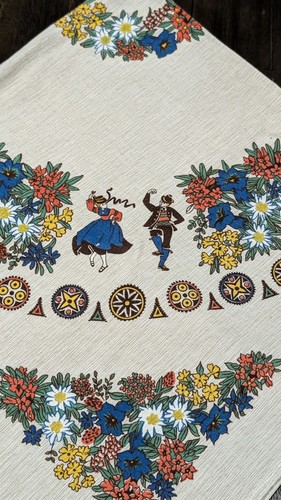 Rara tovaglia cotone - , arte