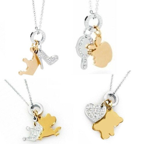 Collana donna acciaio - collana,