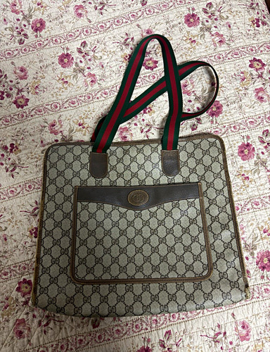Gucci monogram tote bag - tote,