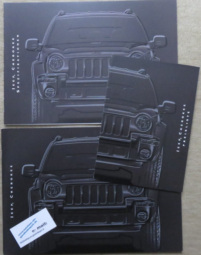 Jeep cherokee depliant - jeep,