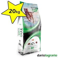 Crocchette al Manzo 20Kg TOP BEEF Dagel croccantini cani adulti Premium pitbull