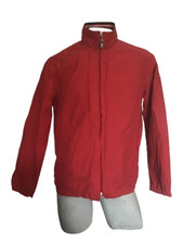 REGATTA CLUB Giacca A Vento Uomo Vela Giubbotto Giubbino Rosso Nylon Jacke tg 52