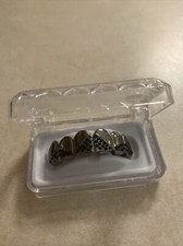 Best Grillz Denti Hip Hop Argento Alta Qualità con Stampo Gangster Rap FHB-L057