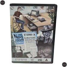 The Newsroom Commodore 64 C64 gioco Big Box CIB Springboard 1985