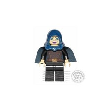 LEGO STAR WARS MINIFIGURE sw0379 Barriss Offee - Mantello e cappuccio blu scuro