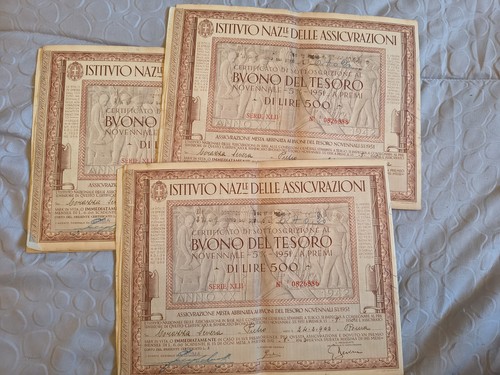 Certificato azionario buono - azionario,