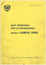 	  LANCIA 2000 berlina - DATI