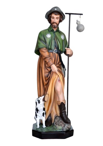 Statua san rocco - statua,
