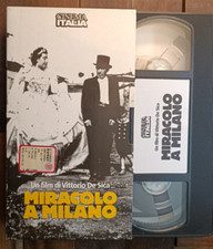 Miracolo a Milano  Film in Cassetta VHS L'Unita'