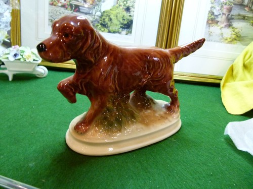 Kingston pottery irish - kingston, setter