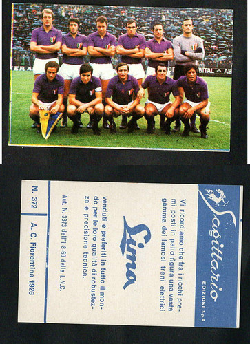 Figurina fotocalcio sagittario - figurina,