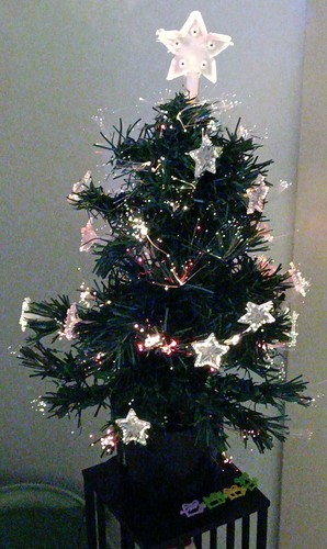 Albero natale fibra - albero, in