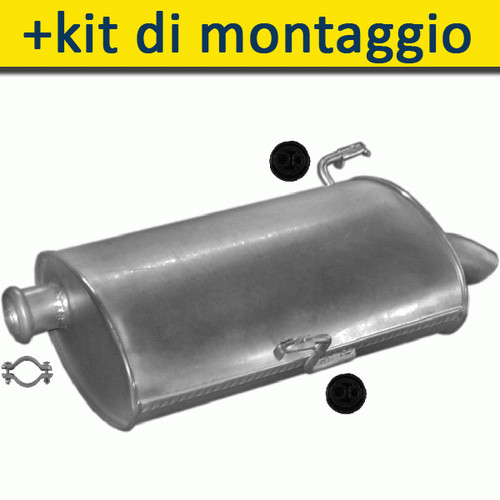 Silenziatore marmitta - silenziatore,