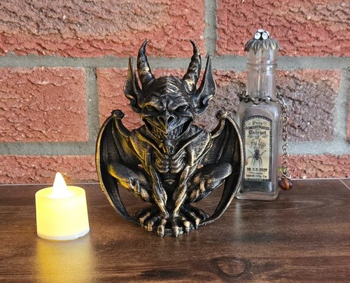 Statua gargoyle inquietante - statua,