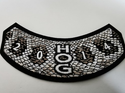 Harley davidson hog - hog, aufnäher