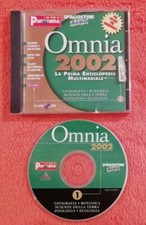 480 CD OMNIA 2002 - ENCICLOPEDIA MULTIMEDIALE 2001 0102PA DEAGOSTINI CVDC