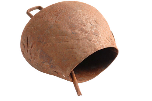Campanaccio antico in ferro - antico,