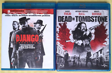 DJANGO UNCHAINED (2012) + DEAD IN TOMBSTONE (2013) - 2 BLU-RAY ITALIANI + POSTER