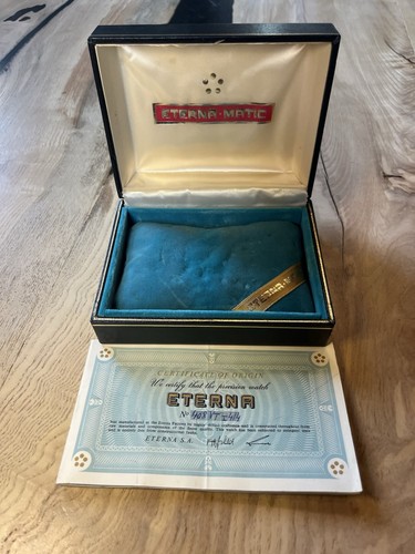 Scatola orologio eterna matic - eterna,