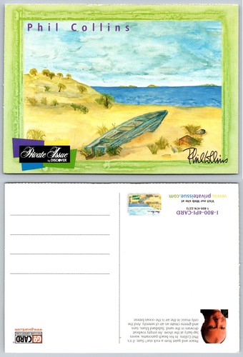 Cartolina phil collins - cartolina, beach
